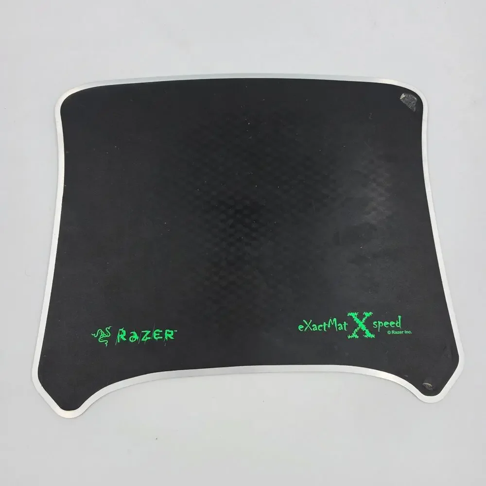 VTG Y2K Razer eXactMat X-Control Dual Sided Aluminum Gaming Mouse Pad Mat RARE